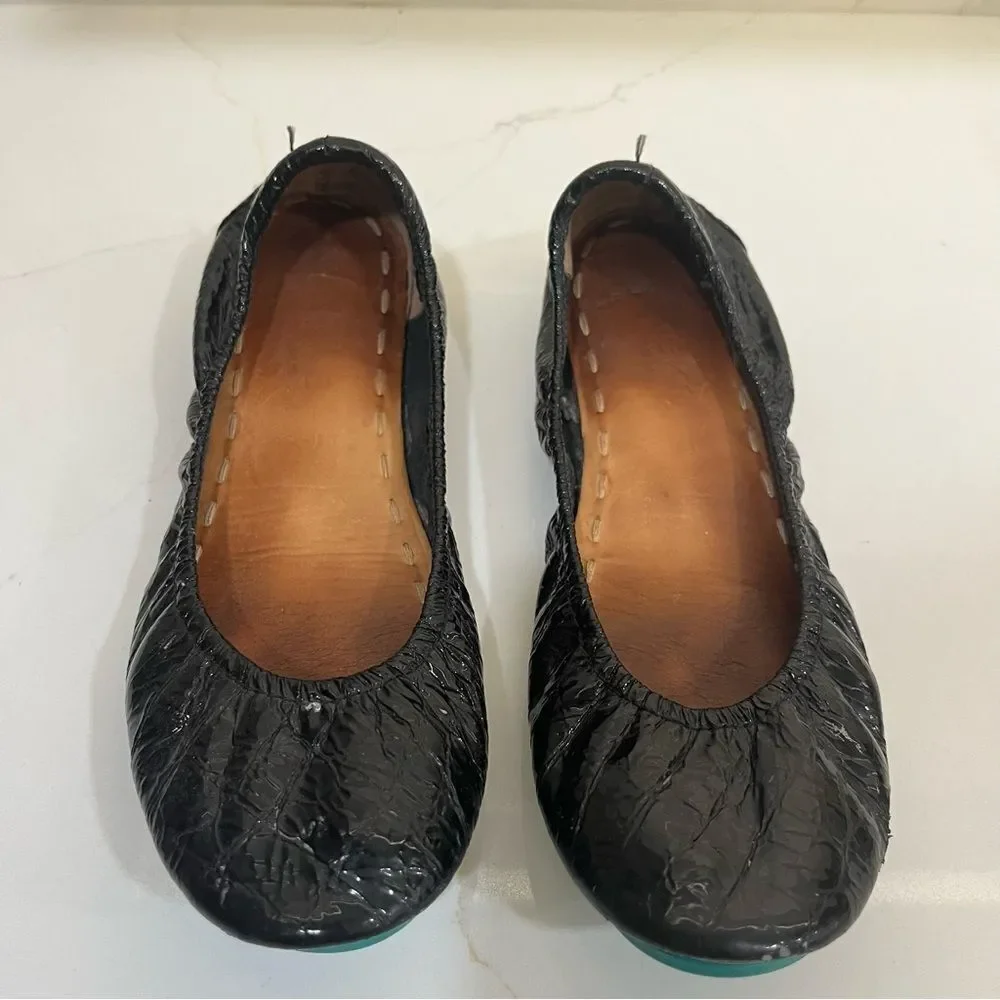 Tieks Obsidian Black Patent